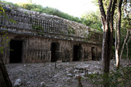 South Palace at Sayil Ruins - sayil mayan ruins,sayil mayan temple,mayan temple pictures,mayan ruins photos